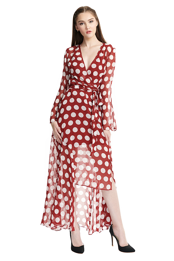 front view of the dress